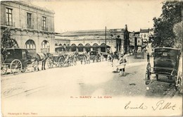 T2/T3 1900 Nancy, La Gare / Railway Station, Chariots (EK) - Sin Clasificación