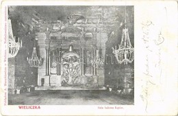 T2/T3 1902 Wieliczka, Sala Balowa Letów / Castle Interior, Ball Room, Interior (EB) - Unclassified