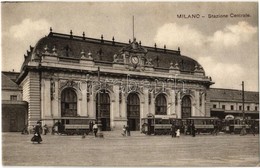 ** T1/T2 Milano, Milan; Stazione Centrale / Railway Station, Trams - Ohne Zuordnung