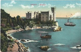 ** T2 Trieste, Miramar Castle, Ships - Ohne Zuordnung