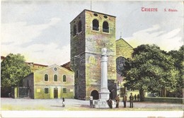 ** T2/T3 Trieste, Trieszt S. Giusto / Cathedral, Square (fl) - Ohne Zuordnung
