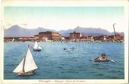 T2/T3 1929 Viareggio, Alberghi: Select Ed Excelsior / Boats, Mountains (EK) - Ohne Zuordnung