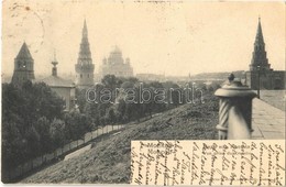T2 1902 Moscow, Moscou; Vue Prise Du Kremlin - Sin Clasificación