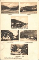 T2/T3 1929 Calimanesti-Caciulata, Ostrovul, Hoteluri, Vilele Cozia, Cantacuzino Si Uzina, Hotel Carpati, Izvorul Caciula - Ohne Zuordnung