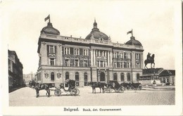 ** T1/T2 Belgrade, Bank, Dzt. Gouvernement / Bank, Governorate, Horse Chariots - Sin Clasificación