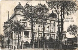 * T4 1918 Beograd, Belgrád, Belgrade; Királyi Palota / Königl. Palais / Royal Palace (fa) - Sin Clasificación