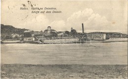 T2 Halych, Halicz, Halics; Statki Na Dniestrze / Schiffe Auf Dem Dniestr / Ship On Dniester River - Ohne Zuordnung