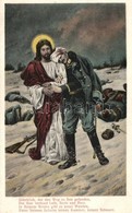 ** T1 WWI K.u.K. Injured Soldier With Jesus Christ S: G. Sieben - Ohne Zuordnung