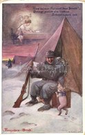 T2/T3 WWI Military New Year Greeting Card, Pig (EK) - Unclassified