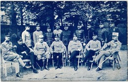 ** T3 Magyar Honvéd Huszárok. Wessely és Horváth / WWI Hungarian Hussar Officers (ázott Sarok / Wet Corner) - Sin Clasificación