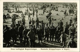 ** T1/T2 1914 Orosz Hadifoglyok Magyarországon. Alexy Felvétele / Russische Kriegsgefangene In Ungarn / WWI Austro-Hunga - Sin Clasificación
