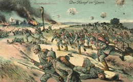 T2 Der Kampf Um Ypern / Battle Of Ypern, Map On The Back Side S: Maxim Trűbe - Sin Clasificación