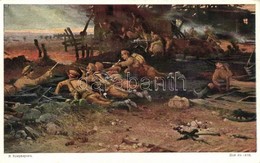 ** T2 WWI Bulgarian Soldiers Fighting In The Village S: N. Kozhuharov - Sin Clasificación