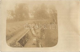 ** T1/T2 Első Világháborús Osztrák-magyar Katonák A Lövészárokban / WWI K.u.K. (Austro-Hungarian) Military, Soldiers In  - Sin Clasificación