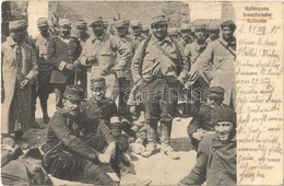 T4 1915 Gefangene Französische Soldaten / WWI German And Austro-Hungarian K.u.K. Military, Soldiers With French POWs (pr - Sin Clasificación