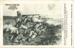 T2/T3 1914 Kriegsbildkarte Nr. 13. Oberst Freiherr Von Stillfried Und Rathenitz Vom 17. Infanterieregiment Legt Sich Mit - Ohne Zuordnung