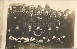 ** T2 Abbazia, Opatija; Labdarúgó (foci) Csapatok / Football Teams. Fotograf. Atelier Betty 1912. Photo - Unclassified