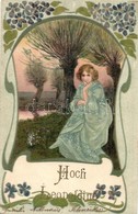 T2 'Hoch Leopoldine!' / Nameday Greeting Card, Litho - Sin Clasificación