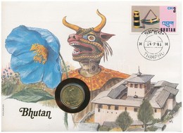 Bhután 1974. 20ch, Felbélyegzett Borítékban, Bélyegzéssel, Német Nyelvű Leírással T:1  Bhutan 1974. 20 Chetrums In Envel - Non Classés