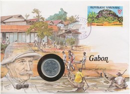 Gabon 1984. 50Fr Felbélyegzett Borítékban, Bélyegzéssel, Német Nyelvű Leírással T:1  Gabon 1984. 50 Francs In Envelope W - Ohne Zuordnung