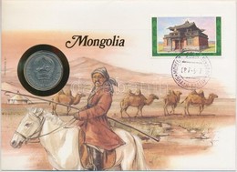 Mongólia 1980. 50m, Felbélyegzett Borítékban, Bélyegzéssel, Német Nyelvű Leírással T:1 Patina Mongolia 1980. 50 Mongo In - Sin Clasificación