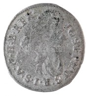 1711. Poltura Ag "I. József" (0,97g) T:2,2- Kissé Hajlott Hungary 1711. Poltura Ag "Joseph II" (0,97g) C:XF,VF Slightly  - Ohne Zuordnung