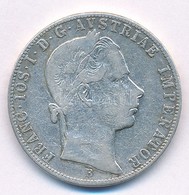 1859B 1Fl Ag "Ferenc József" T:2-  Hungary 1859B 1 Florin Ag "Franz Joseph" C:VF  Adamo M14 - Ohne Zuordnung