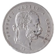 1869KB 1Ft Ag "Ferenc József / Angyalos Címer" Körmöcbánya T:2  Hungary 1869KB 1 Forint Ag "Franz Joseph" Kremnitz C:XF  - Unclassified