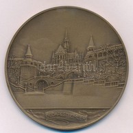 Berán Lajos (1883-1943) 1931."Budapesti Emlék" Kétoldalas, Vert Br Emlékérem (79mm) T:1,1- - Sin Clasificación