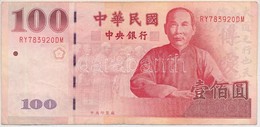Tajvan 2001. 100Y T:III  Taiwan 2001. 100 Yuan C:F - Ohne Zuordnung