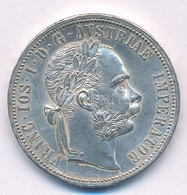 Ausztria 1877. 1Fl Ag "Ferenc József" T:1- Apró Ph. Austria 1877. 1 Florin Ag "Franz Joseph" C:AU Tiny Edge Error Krause - Ohne Zuordnung