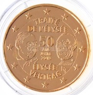 Franciaország 2013D 2E "50 éves Az Elysée-szerződés" Aranyozva T:1- France 2013D 2 Euro "50 Years Of The Elysée Treaty"  - Ohne Zuordnung