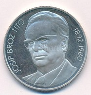Jugoszlávia 1980. 1000D Ag "Tito" T:1 (PP) Yugoslavia 1980. 1000 Dinara Ag "Tito" C:(PP)  Krause KM#78 - Ohne Zuordnung