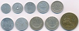 Mongólia 1945-1971. 1m-1T (10x) T:2,2- Ph. Mongolia 1945-1971. 1 Mongo - 1 Tugrik (10x) C:XF,VF - Ohne Zuordnung