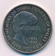 Nagy-Britannia 1999. 5P Cu-Ni "Diana Walesi Hercegnő Emlékére" T:1  Great Britain 1999. 5 Pounds Cu-Ni "In Memory Of Dia - Ohne Zuordnung