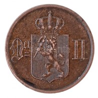 Norvégia 1891. 1ö Br T:2 Kis Ph. Norway 1891. 1 Öre Br C:XF Small Edge Error Krause KM#352 - Ohne Zuordnung