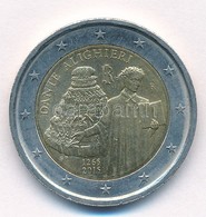 Olaszország 2015. 2E "Dante Alighieri" T:1- Kis Ph. Italy 2015. 2 Euro "Dante Alighieri" C:AU Small Edge Error - Ohne Zuordnung