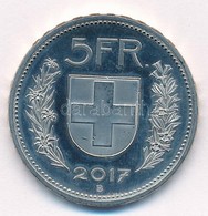 Svájc 2017B 5Fr Cu-Ni T:1- (PP)  Switzerland 2017B 5 Francs Cu-Ni C:AU (PP) - Ohne Zuordnung