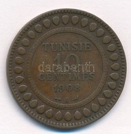 Tunézia 1908A 10c Br T:2 Tunisia 1908A 10 Centimes Br C:XF Krause KM#236 - Ohne Zuordnung