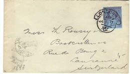 GRANDE BRETAGE:  LSC  Du 20.I.99 De Londres Pour Lausanne (Suisse)   TTB - Cartas & Documentos