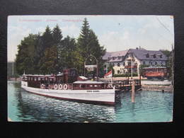 AK ATTERSEE M. Strassenbahn 1925/// D*42247 - Attersee-Orte