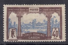 Gabon 1910 Yvert#42 Mint Hinged - Unused Stamps