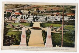 VERDUN --1938--Cimetière Militaire Du Faubourg-Pavé (6000 Tombes)..................carte Colorisée..........à Saisir - Verdun