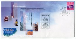 RC 15695 HONG KONG PACIFIC 97 PHILATELIC EXHIBITION FDC 1er JOUR EMIS EN 1997 TB - FDC