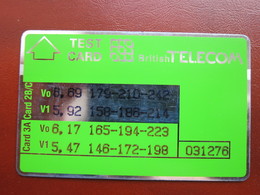 T005 Test Card,mint - BT Engineer BSK Service Test Issues