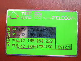 T005 Test Card,mint - BT Engineer BSK Ediciones De Servicio Y Test