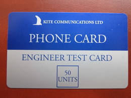 Kite Communications Autelca Phonecard,Engineer Test Card,blue,50 Units - [ 8] Ediciones De Empresas