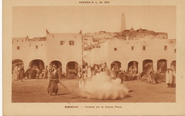 Ghardaia Fantasia Sur La Grande Place  Agenda PLM 1930 - Ghardaia