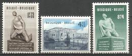 (E044) BELGIQUE - N°860à862* - Breendonck - Monument Et Fort - Unused Stamps