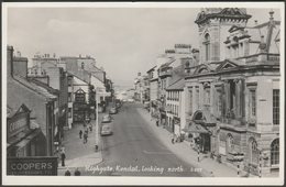 Highgate, Looking North, Kendal, Westmorland, 1960 - Sanderson & Dixon RP Postcard - Kendal